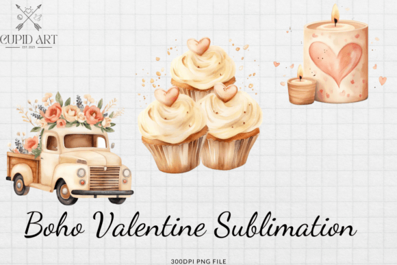 Download Boho Valentine Sublimation - Premium Bundle