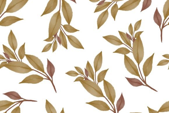 Download Brown Leaves Seamless Pattern for Fabric - Seamless pattern for fabric Collection