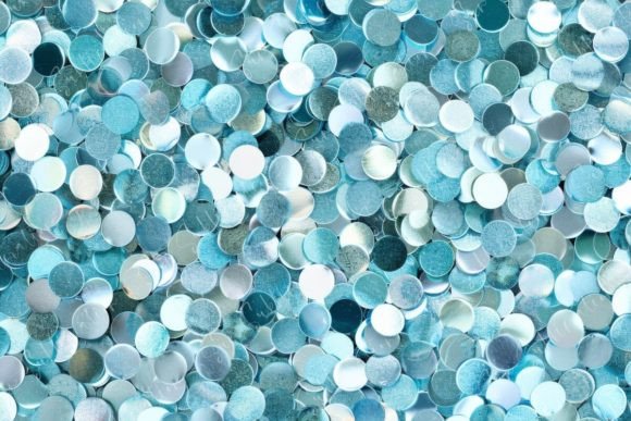 Download Shimmering Blue Confetti - Premium Resources