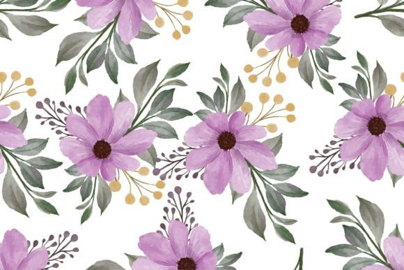 Download Pink Flower Seamless Pattern for Fabric - Seamless pattern for fabric Collection