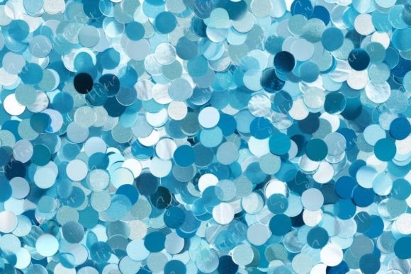 Download Shimmering Blue Circles - Shimmering Collection